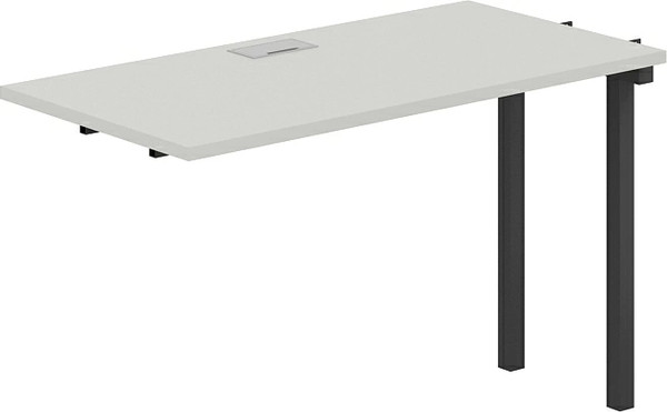 Изображение товара Стол модульный Norden s-b-s 240х60х75 / SG.261.SH.44.AN (антрацит/серый бархат)