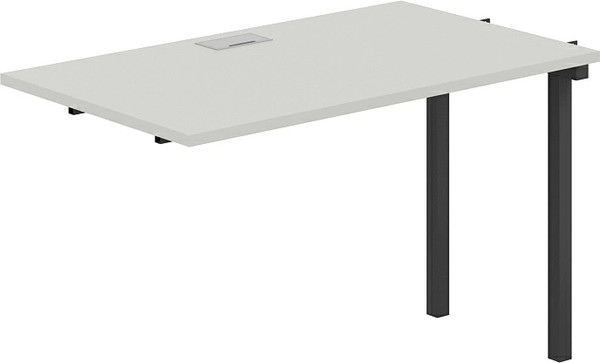 Изображение товара Стол модульный Norden s-b-s 240х70х75 / SG.262.SH.44.AN (антрацит/серый бархат)