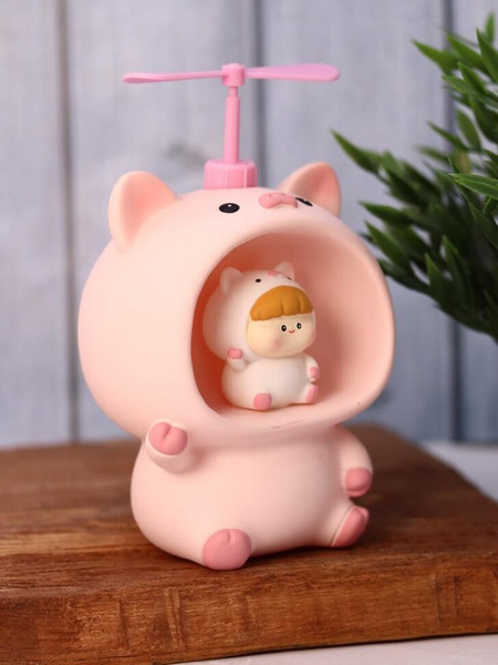 Изображение товара Ночник ILikeGift Baby pig fan / 1041-15B (розовый)