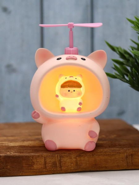 Изображение товара Ночник ILikeGift Baby pig fan / 1041-15B (розовый)