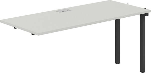 Изображение товара Стол модульный Norden s-b-s 320х70х75 / SG.268.SH.44.AN (антрацит/серый бархат)