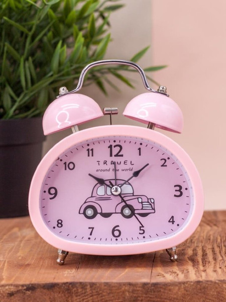 Изображение товара Настольные часы ILikeGift Transport / F16A-02 (розовый)