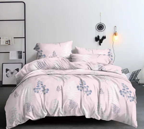 Изображение товара Комплект постельного белья PANDORA №12194-05 (S/P) 2.0 с европростыней (полисатин)