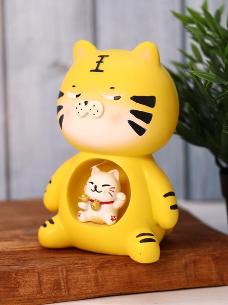 Изображение товара Ночник ILikeGift Brindle cat / 2104-13A (желтый)