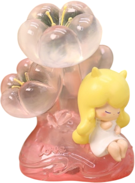 Изображение товара Ночник ILikeGift Dream girl flowers / BB2246-pink