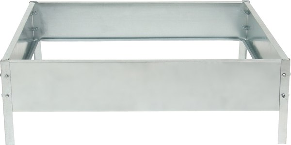 Изображение товара Грядка модульная GREENGO Квадро 80x80x15см (серый)