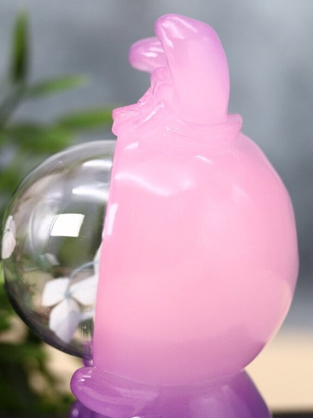 Изображение товара Ночник ILikeGift Flower rabbit / 2104-23B (фиолетовый)