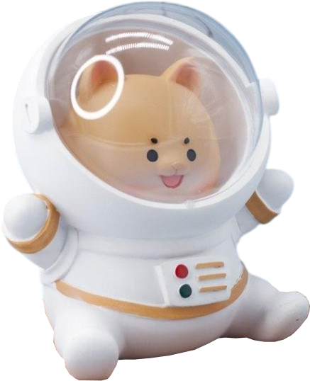 Изображение товара Ночник ILikeGift Fox space suit / 2108-7A (желтый)
