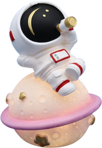Изображение товара Ночник ILikeGift Lunar cosmonaut / 999-2A (красный)