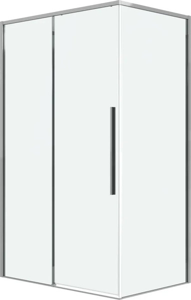 Изображение товара Душевой уголок Grossman Galaxy 100х100х195 / 120.K33.01.1010.10.00 (хром/прозрачное стекло)