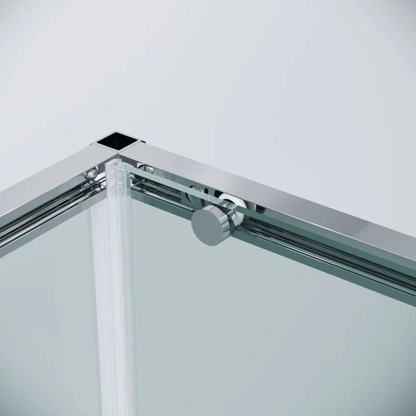 Изображение товара Душевой уголок Grossman Galaxy 100х100х195 / 120.K33.01.1010.10.00 (хром/прозрачное стекло)