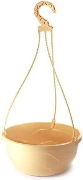 Изображение товара Кашпо 5 Plast Венеция подвесной D25.5 (4л, кремовый)