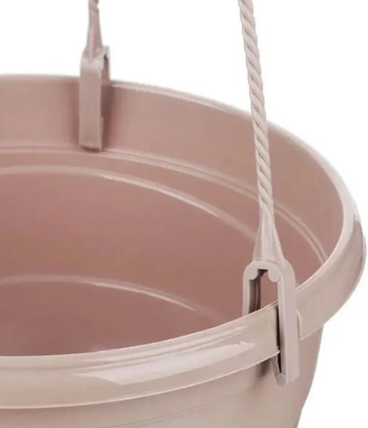 Изображение товара Кашпо 5 Plast Венеция подвесной D25.5 (4л, фраппе)