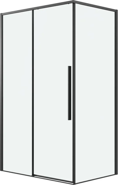 Изображение товара Душевой уголок Grossman Galaxy 140х100х195 / 120.K33.01.1410.21.00 (черный матовый/прозрачное стекло)