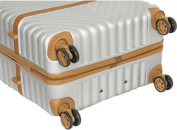 Изображение товара Чемодан на колесах National NLT108-L (серебристый белый)