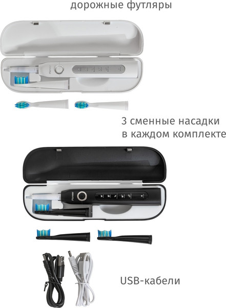 Изображение товара Набор электрических зубных щеток Pioneer TB-5000