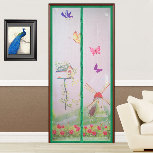 Изображение товара Москитная сетка на дверь Мультидом Мельница CF84-41