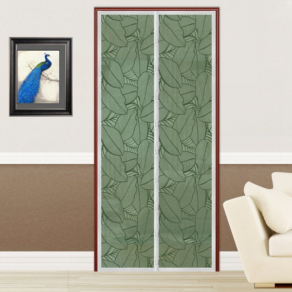 Изображение товара Москитная сетка на дверь Мультидом Листья CF84-39