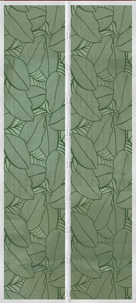 Изображение товара Москитная сетка на дверь Мультидом Листья CF84-39