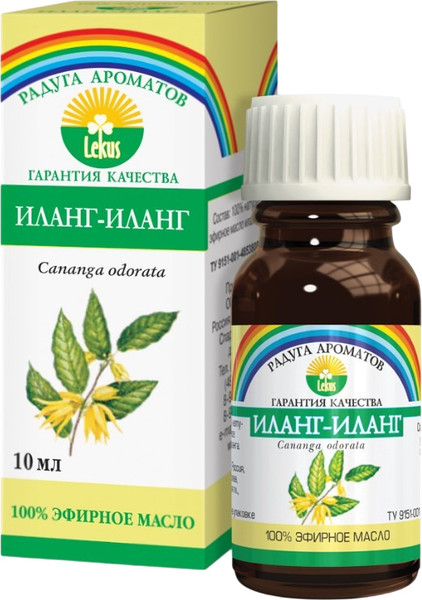 Изображение товара Эфирное масло Lekus Иланг-иланг (10мл)