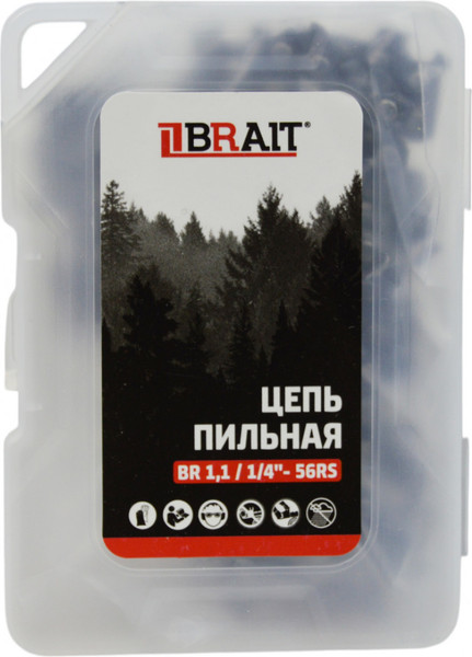 Изображение товара Цепь для пилы Brait BR 1.1-1.4-56RS / 01.06.129.019