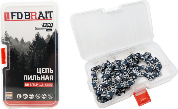 Изображение товара Цепь для пилы Brait BR 3/8LP-1.3-59 RS Pro / 01.06.099.019