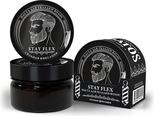 Изображение товара Паста для укладки волос Borodatos Stay Flex (75мл)