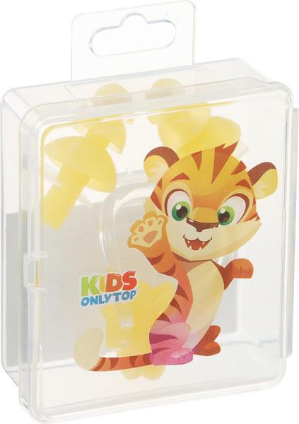 Изображение товара Набор для плавания Onlytop Тигренок. Зажим для носа, беруши / 9392776 (желтый)