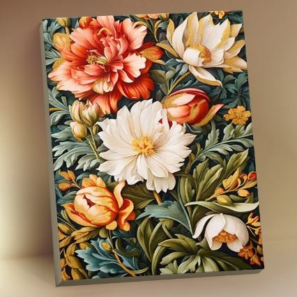 Изображение товара Картина по номерам ILikeGift Винтажный орнамент / HR0696