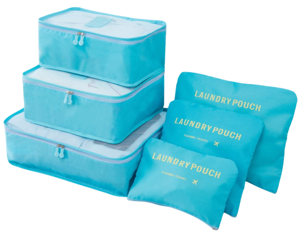 Изображение товара Набор органайзеров ILikeGift Laundry pouch / 133-023 (6шт, синий)