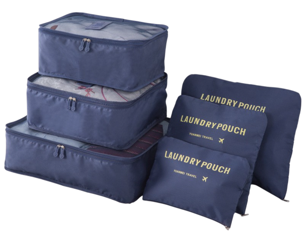 Изображение товара Набор органайзеров ILikeGift Laundry pouch / 133-025 (6шт, темно-синий)