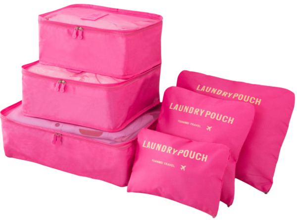 Изображение товара Набор органайзеров ILikeGift Laundry pouch / 133-026 (6шт, фуксия)