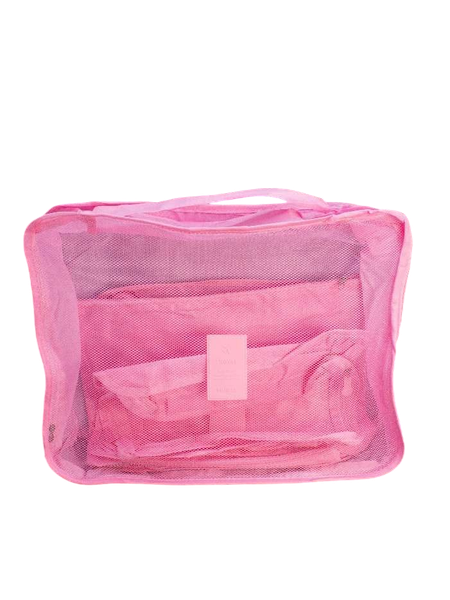 Изображение товара Набор органайзеров ILikeGift Laundry pouch / 133-022 (6шт, розовый)