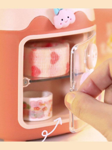 Изображение товара Органайзер для хранения ILikeGift Bear cuteness + стикеры / 132-0248 (красный)