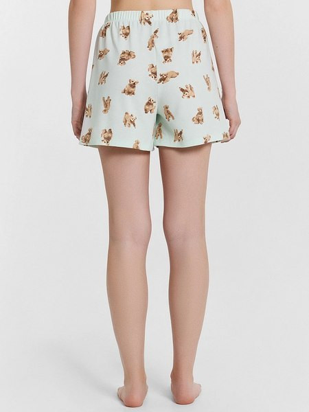 Изображение товара Пижама Mark Formelle 592535 (р.164/170-100-106, светло-молочный/собачки на светлой мяте)