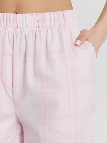 Изображение товара Штаны домашние Mark Formelle 532524 (р.170-106, розово-белая клетка)