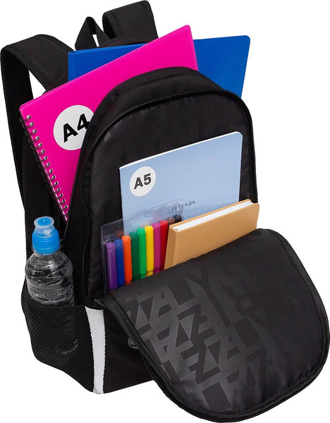 Изображение товара Школьный рюкзак Grizzly RB-551-5 (черный/серый)