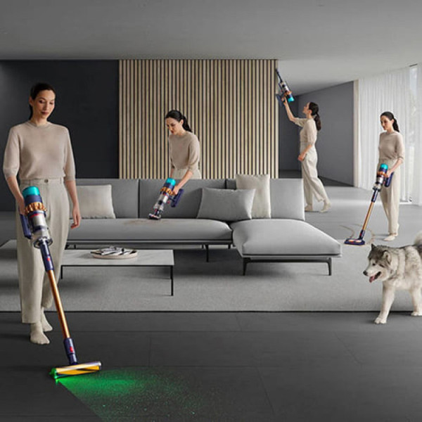 Изображение товара Вертикальный пылесос Dyson Gen5 Detect Absolute (синий/медный)