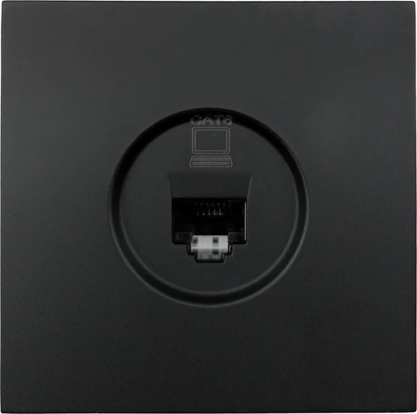 Изображение товара Розетка Lezard Zima 704-4288-140 (черный бархат)