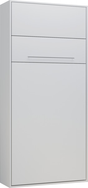 Изображение товара Шкаф-кровать трансформер Макс Стайл Mykonos Eco 90x200x18 Egger (белый классический W960 ST7)