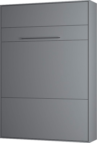 Изображение товара Шкаф-кровать трансформер Макс Стайл Mykonos Eco 140x200x18 Egger (серый асфальт U732 ST9)