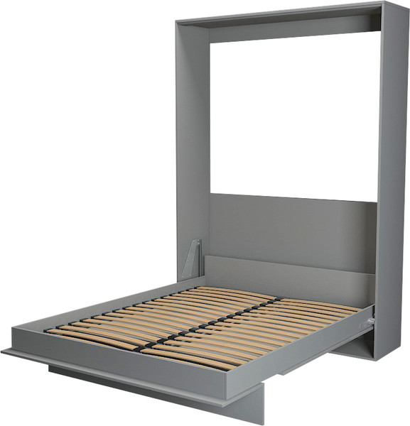 Изображение товара Шкаф-кровать трансформер Макс Стайл Mykonos Eco 160x200x19 Egger (серый асфальт U732 ST9)