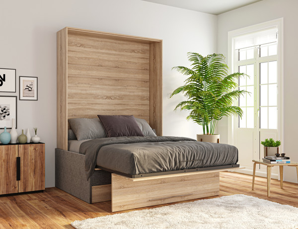 Изображение товара Комплект мебели трансформер Макс Стайл Practice Sofa 160x200x18 Egger (дуб бардолино натуральный Н1145 ST10)