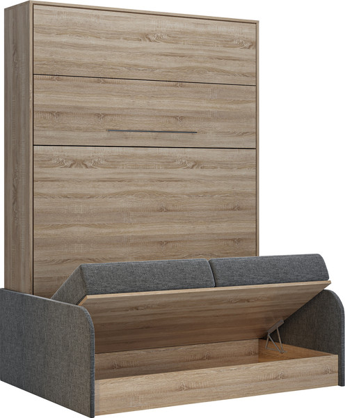 Изображение товара Комплект мебели трансформер Макс Стайл Practice Sofa 160x200x18 Egger (дуб бардолино натуральный Н1145 ST10)