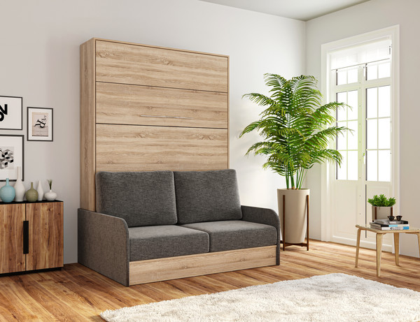 Изображение товара Комплект мебели трансформер Макс Стайл Practice Sofa 160x200x18 Egger (дуб бардолино натуральный Н1145 ST10)