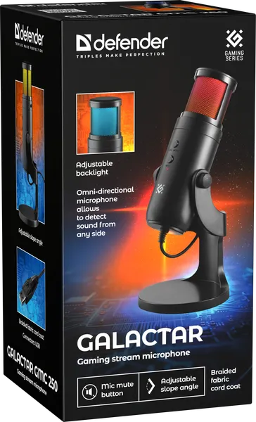 Изображение товара Микрофон Defender Galactar GMC 250 / 64625