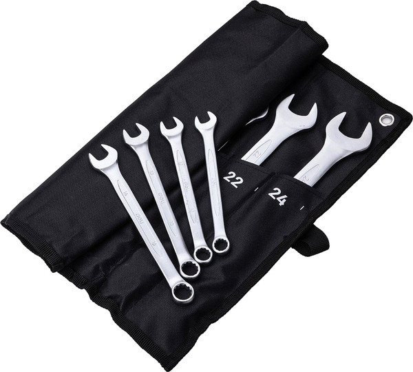 Изображение товара Набор ключей Deli EDL130012A (12шт, серебристый)