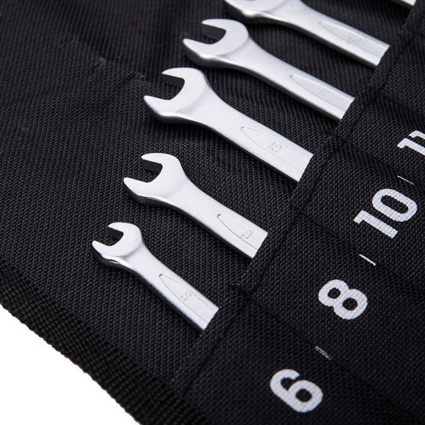 Изображение товара Набор ключей Deli EDL130012A (12шт, серебристый)