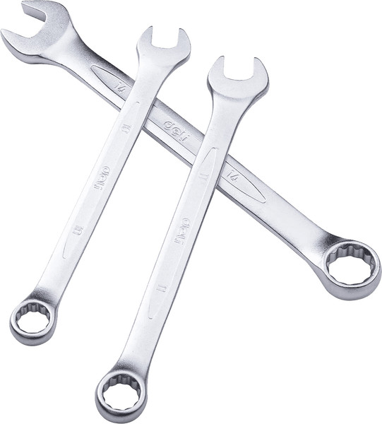 Изображение товара Набор ключей Deli EDL130014A (14шт, серебристый)