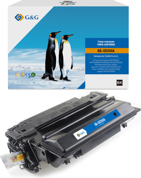 Изображение товара Тонер-картридж G&G GG-CE255A (черный)